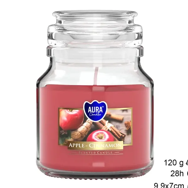 Geurkaars Appel-kaneel