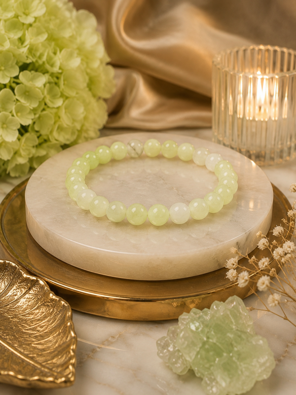 Armband Groene Jade