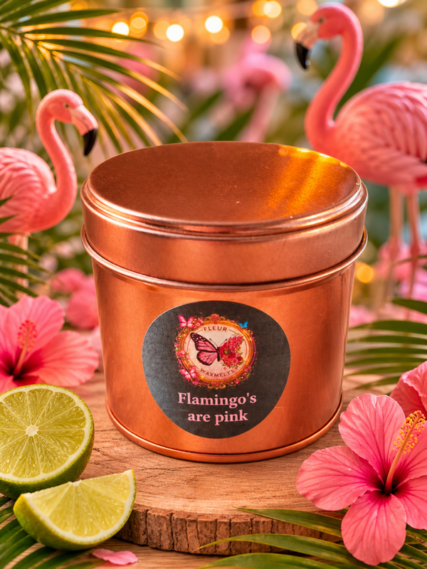Flamimgo's are pink