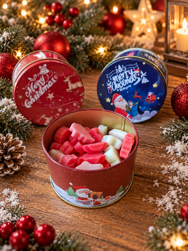 Blikje mini's kerst
