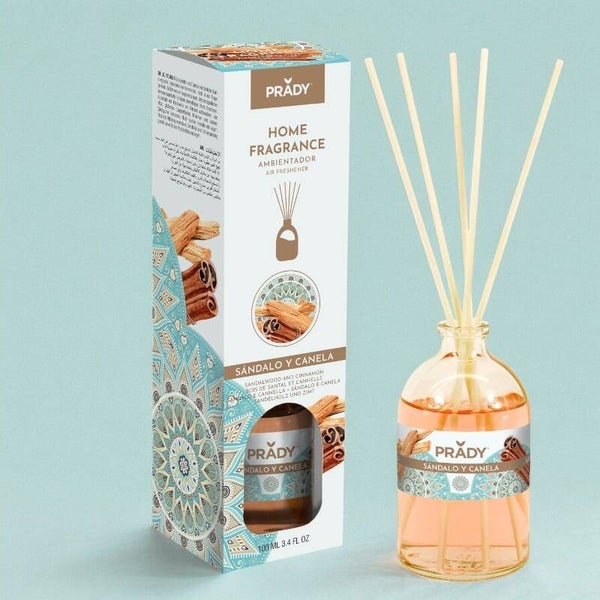 Geurstokjes Sandalwood & Kaneel