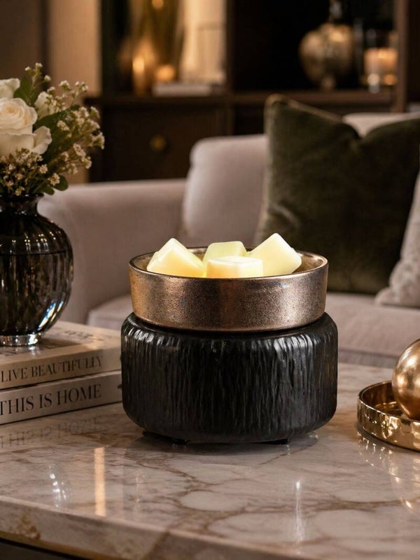 Electrische brander 2 in 1 Black/gold
