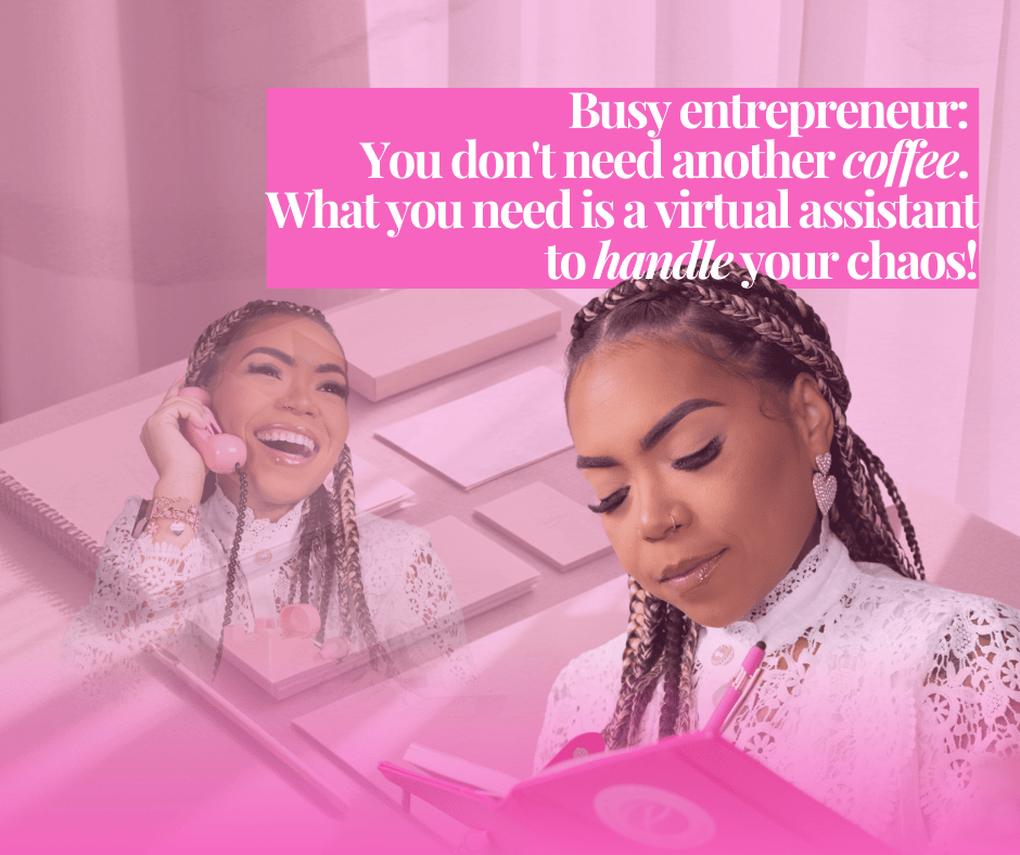 Virtual Assistant Pink Blog