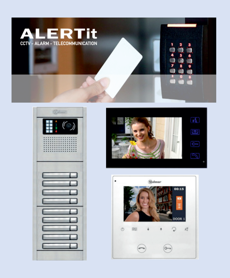 θυροτηλεόραση, θυροτηλέφωνω, ελεχγόμενη πρόσβαση, access control, ασφάλεια, security