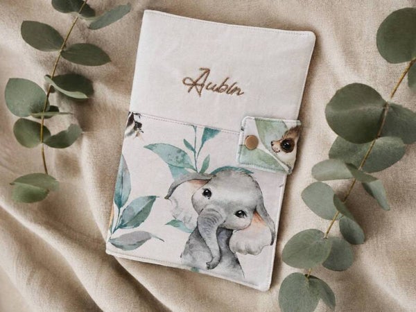 Carnet de santé éléphant modèle 1