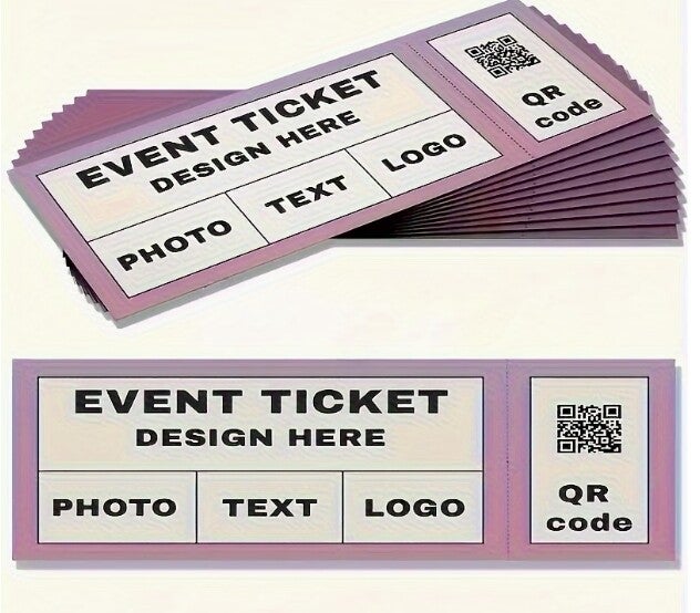 Billet de concert Personnaliser