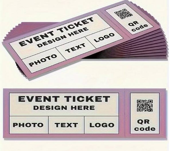 Billet de concert Personnaliser