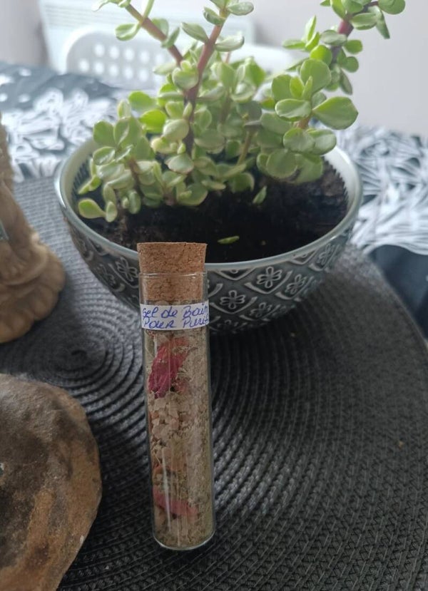 Sel de bain pour rituel de purification et de protection