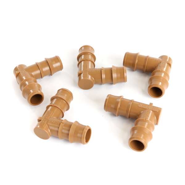 Druppelslang knie bocht 5 stuks