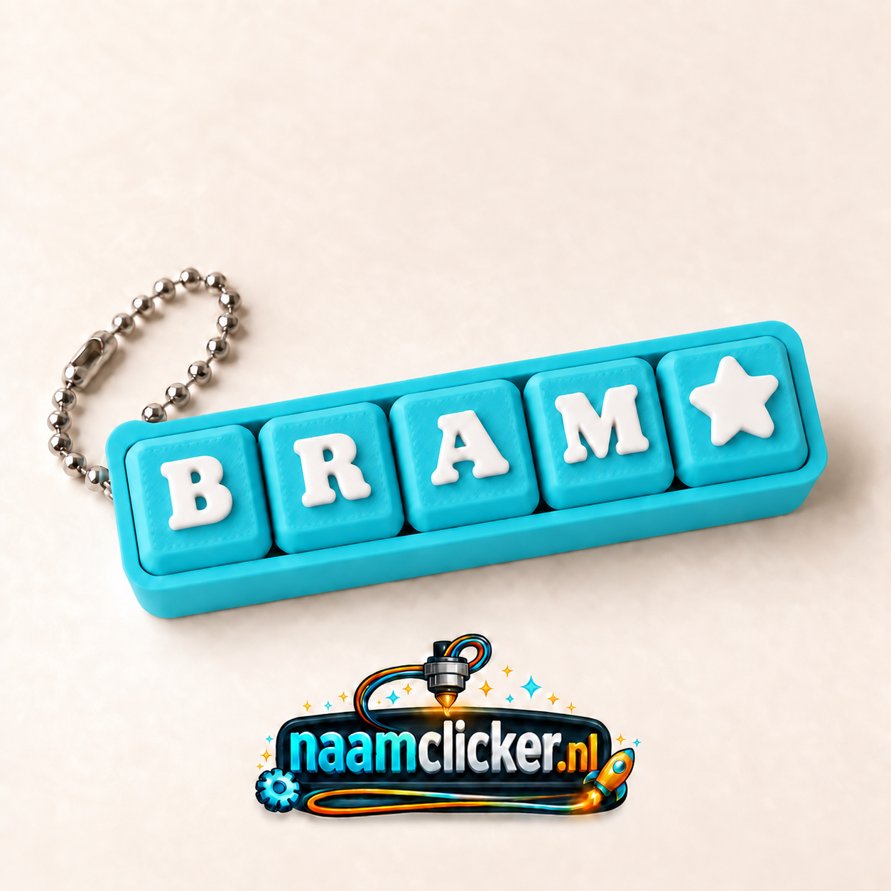 Naamclicker Turkoois