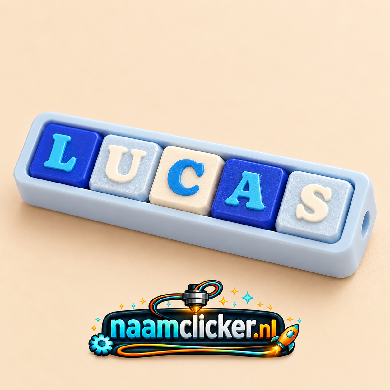 Naamclicker Lucas kleuren