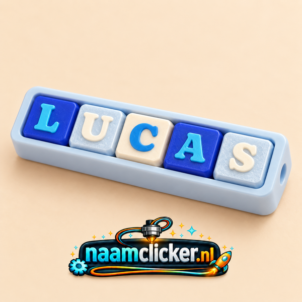 Naamclicker Lucas kleuren