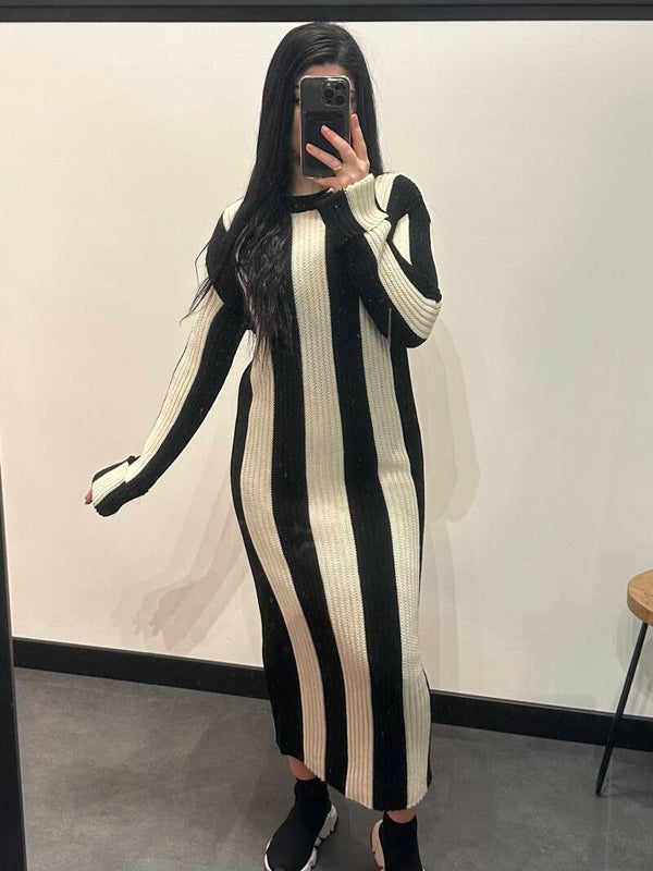 STRIPED DRESS