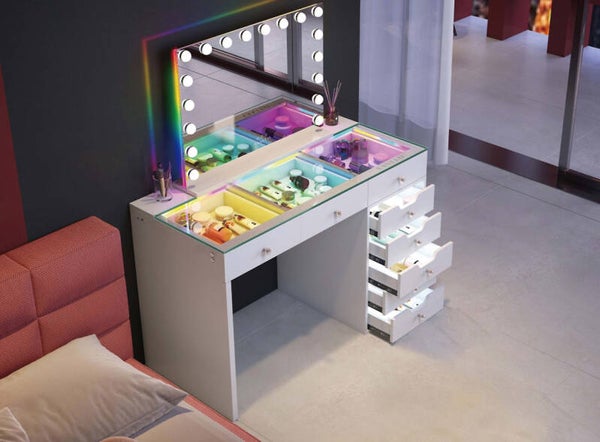 Coiffeuse DIANA 8TRGB