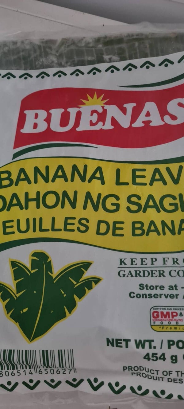 Banana Leaves (Dahon ng Saging) 454g
