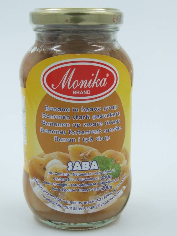 SABA BANANA IN SYRUP 340G