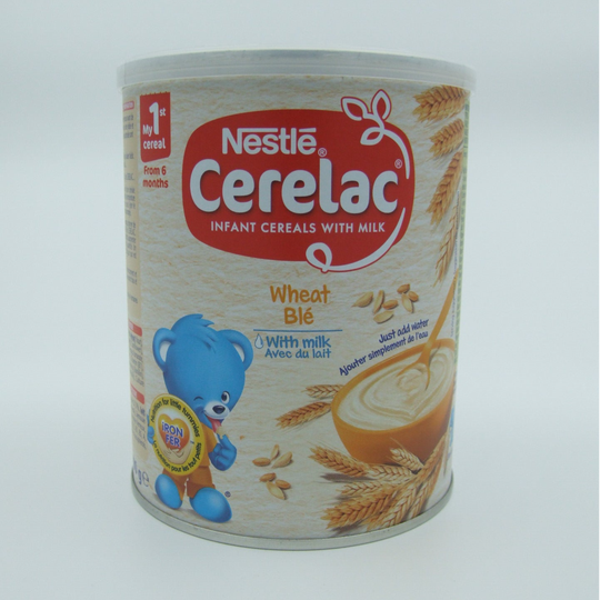 Nestle Cerelac Wheat with milk 400g.