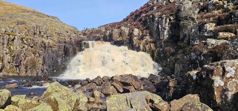 Cauldron Snout, Lower falls, Teesdale