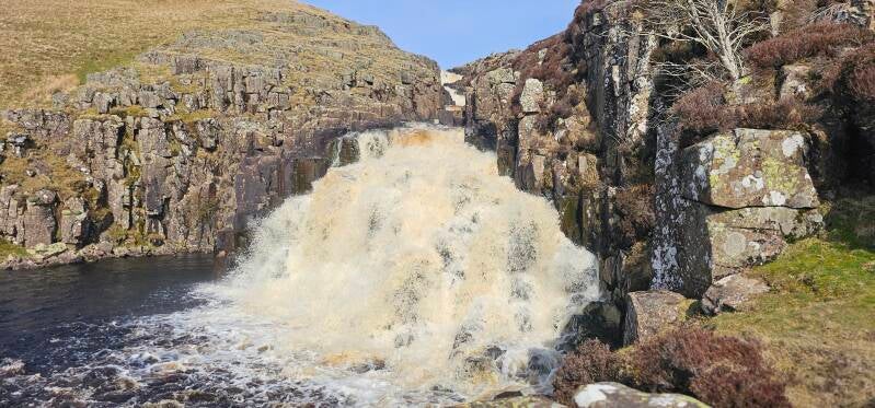 Cauldron Snout, Lower falls, Teesdale
