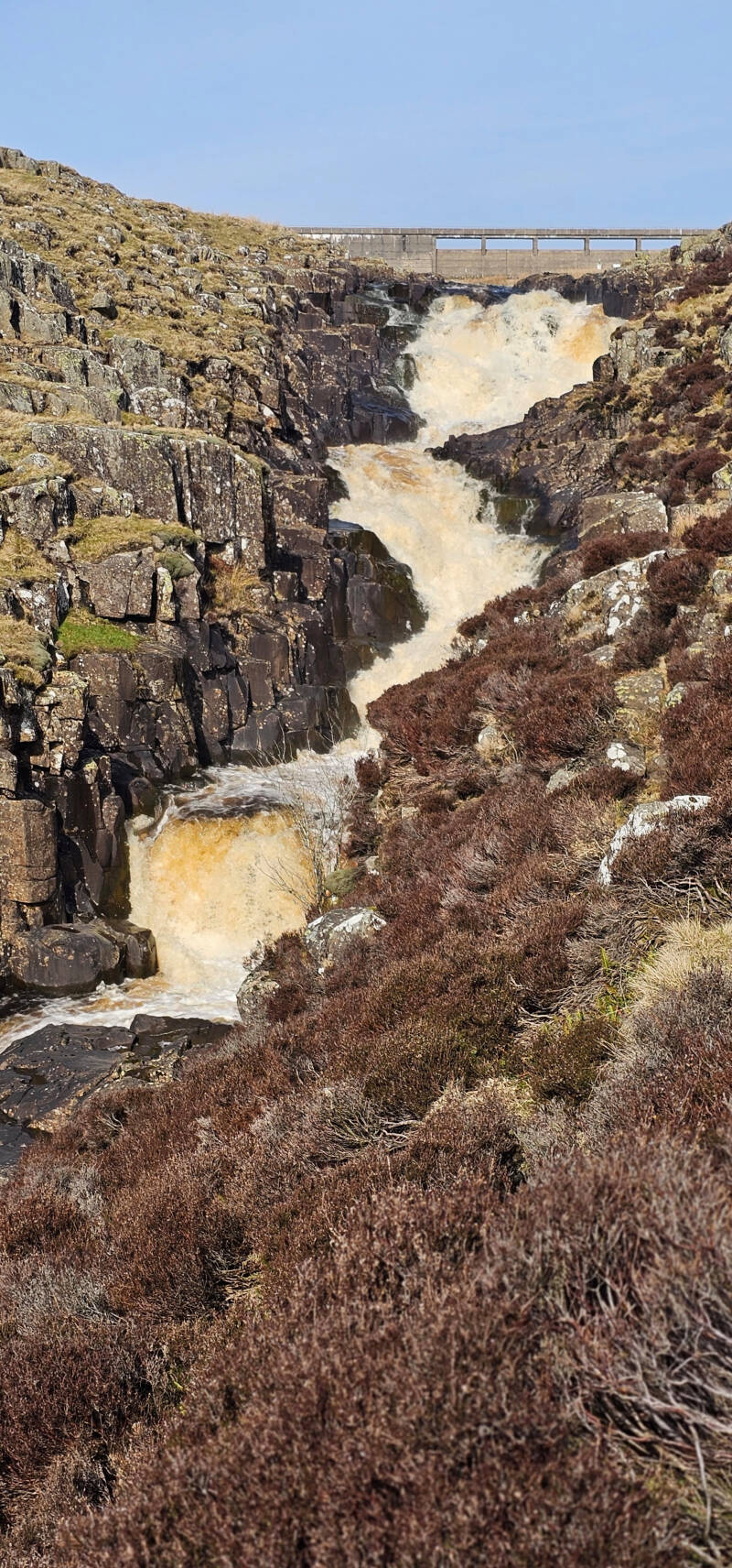 Cauldron Snout, Upper falls, Teesdale