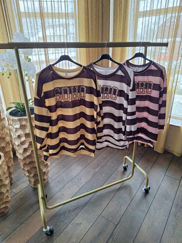 Sweater soho 3 kleuren verkrijgbaar