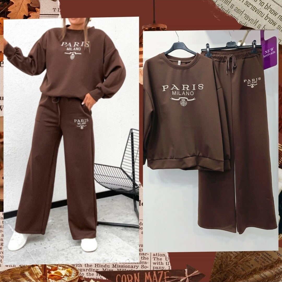 Tweedelig set paris milano 4 kleuren verkrijgbaar