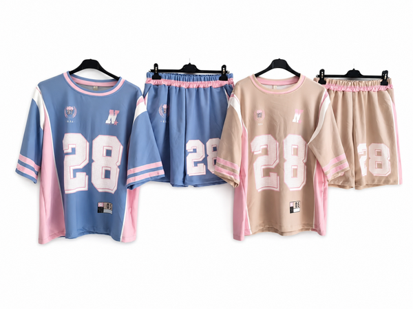 Baseball set kort 2 kleuren verkrijgbaar