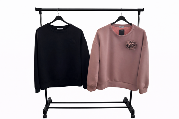 Sweater roses 2 kleuren verkrijgbaar