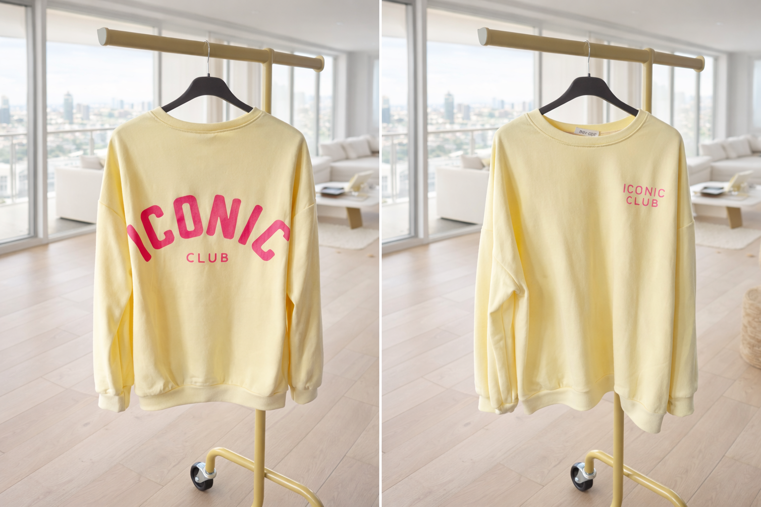 Iconic sweater 3 kleuren verkrijgbaar