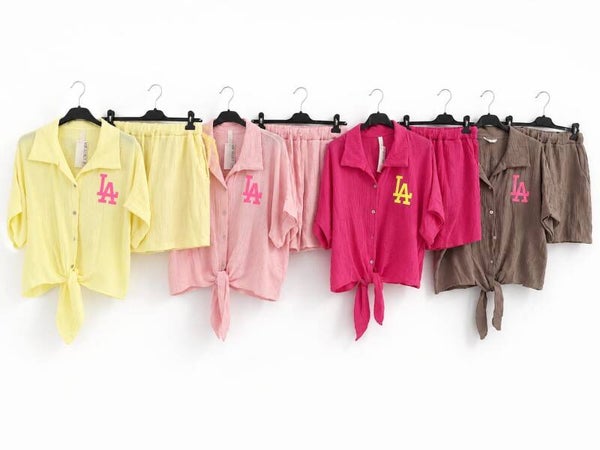 LA set kort 4 kleuren verkrijgbaar