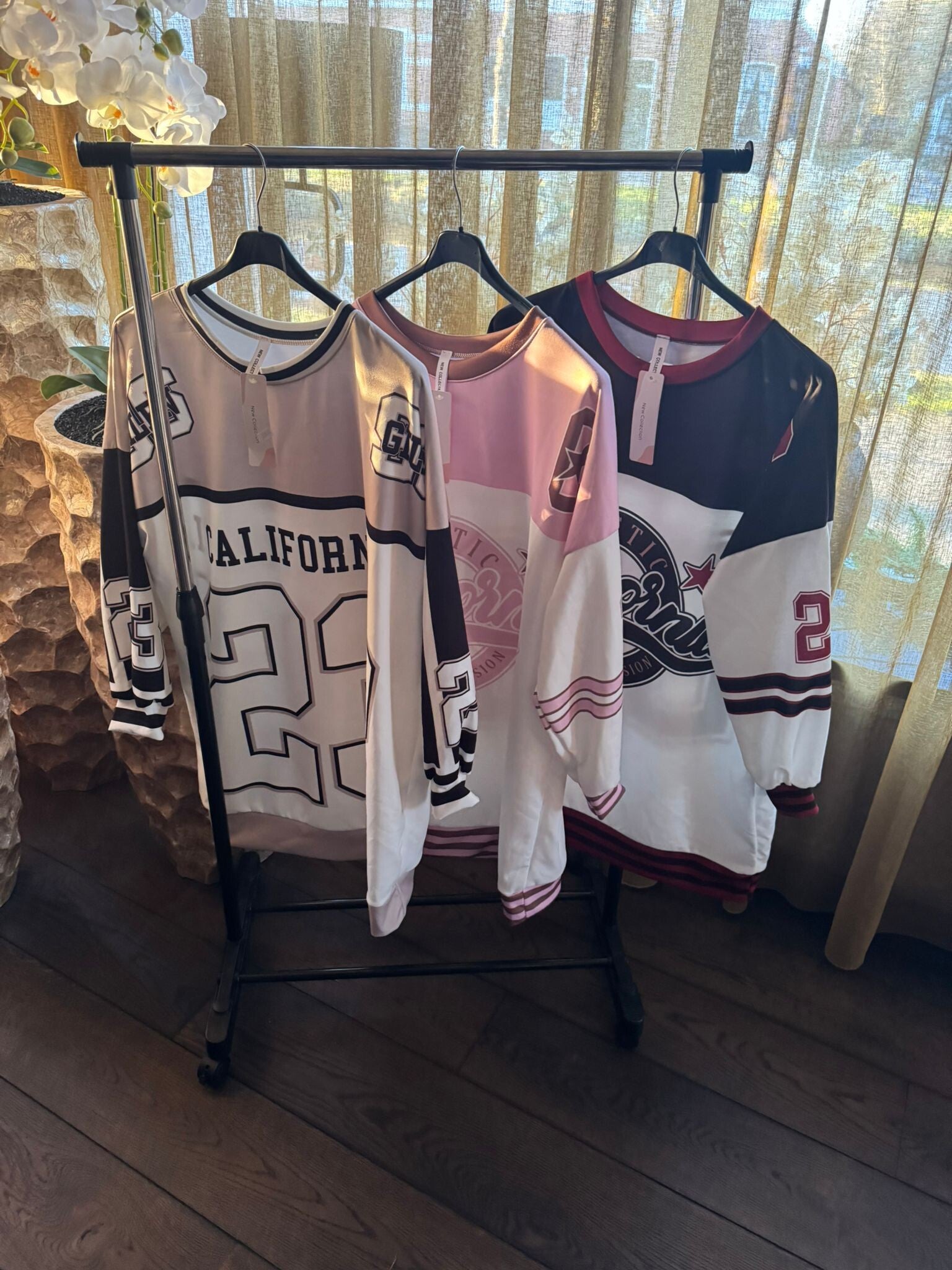 Sweaterdress california 3 kleuren verkrijgbaar