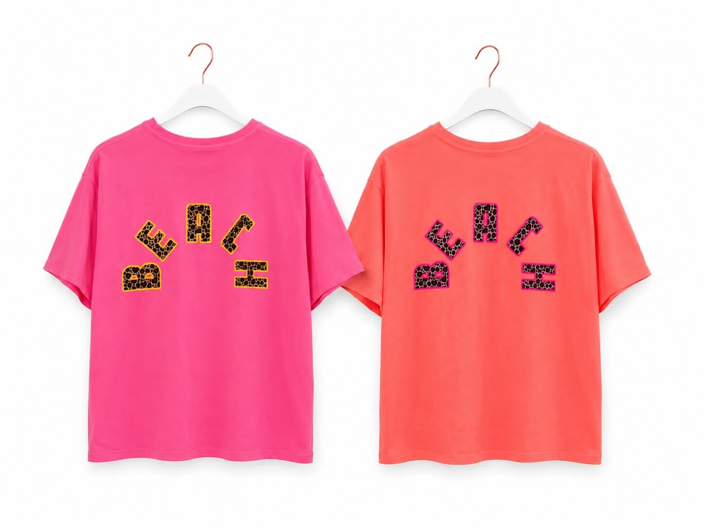 T shirt beach 2 kleuren verkrijgbaar