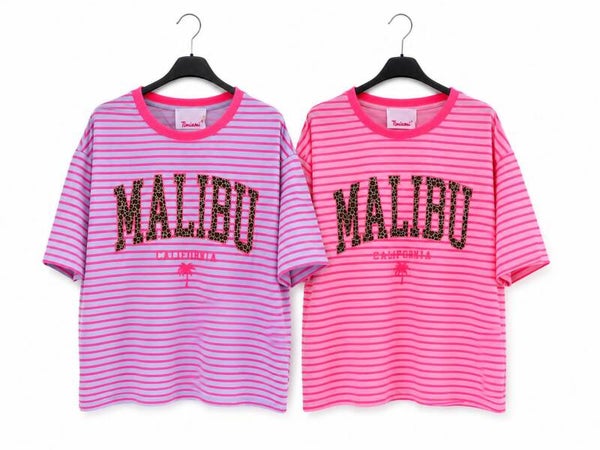 T shirt malibu 2 kleuren verkrijgbaar