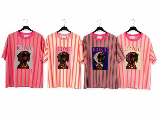 Iconic teckel t-shirt 4 kleuren verkrijgbaar
