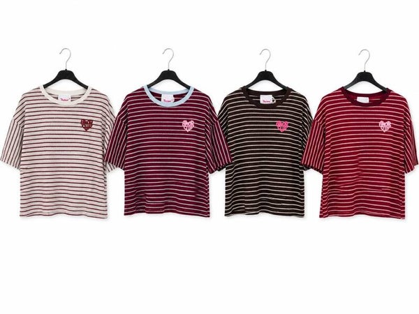 T shirt amour club 4 kleuren verkrijgbaar