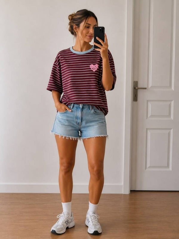 T shirt amour club 4 kleuren verkrijgbaar