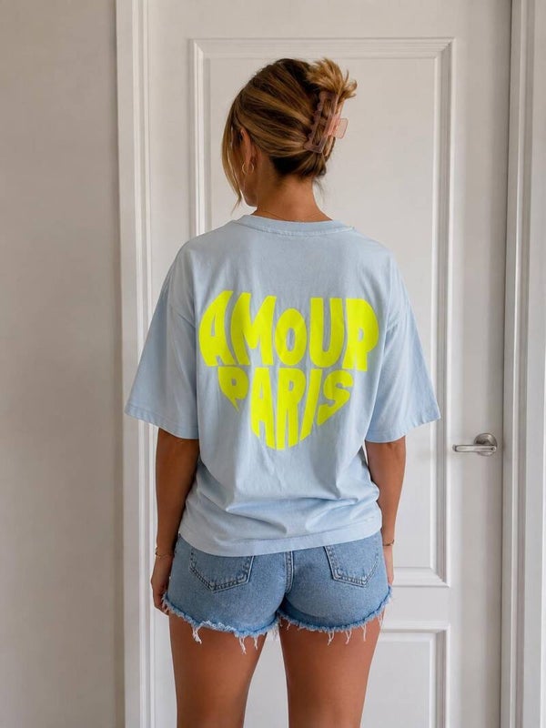 T shirt Amour Paris