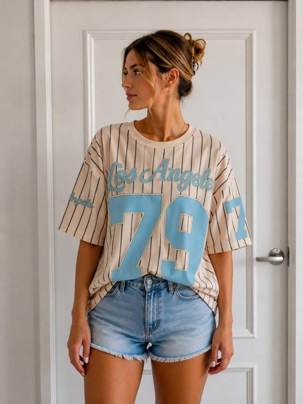 T-shirt Baseball 5 kleuren verkrijgbaar