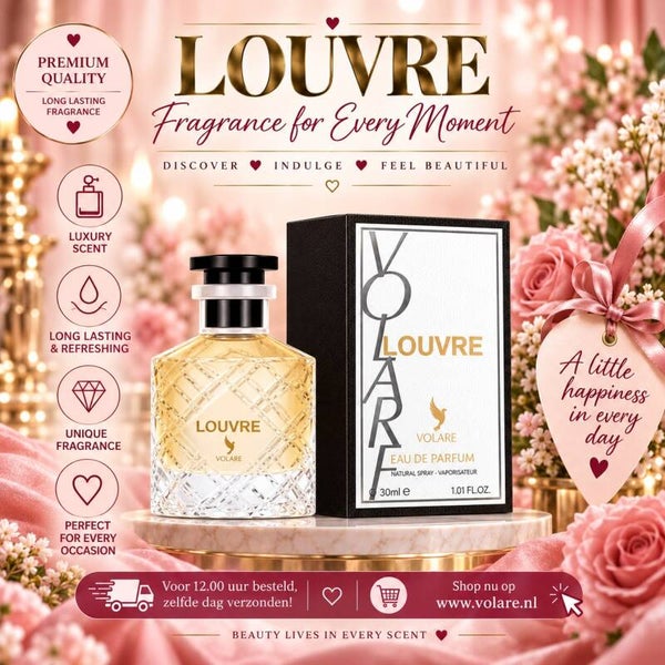 Louvre parfum 30 ml en 100 ml( dupe libre)