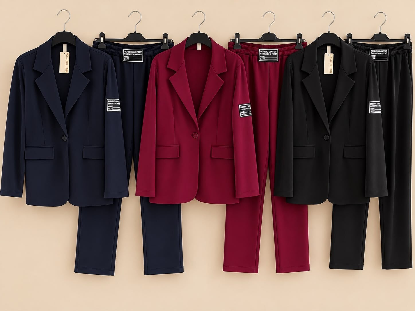 Blazer set labo 2 kleuren verkrijgbaar