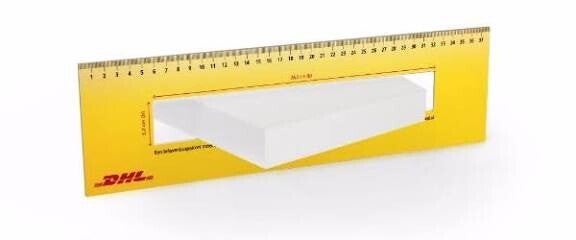 Brievenbus pakket dhl voor handtas parfum