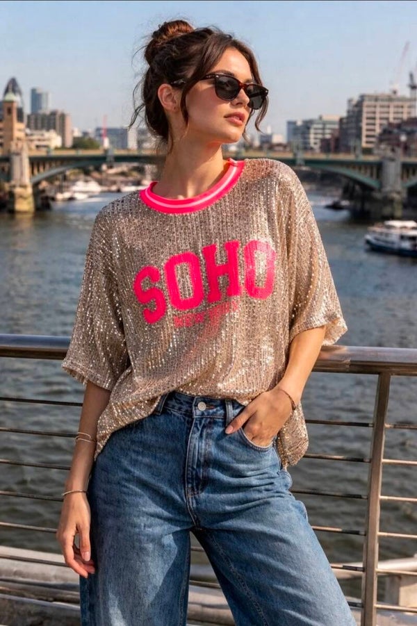Soho glam shirt