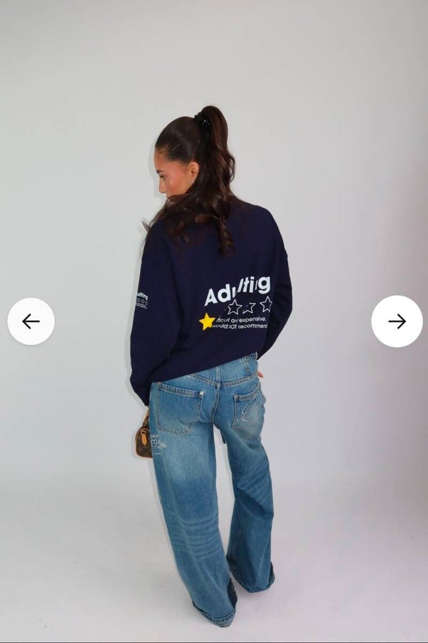 Sarvari LONGSLEEVE ‘WOULD NOT RECOMMEND’ – NAVY