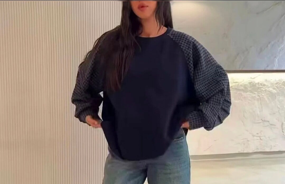Sweater Block 3 kleuren verkrijgbaar