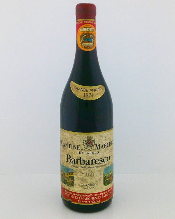 1974, Barbaresco, Marchese di Barolo, Piemonte