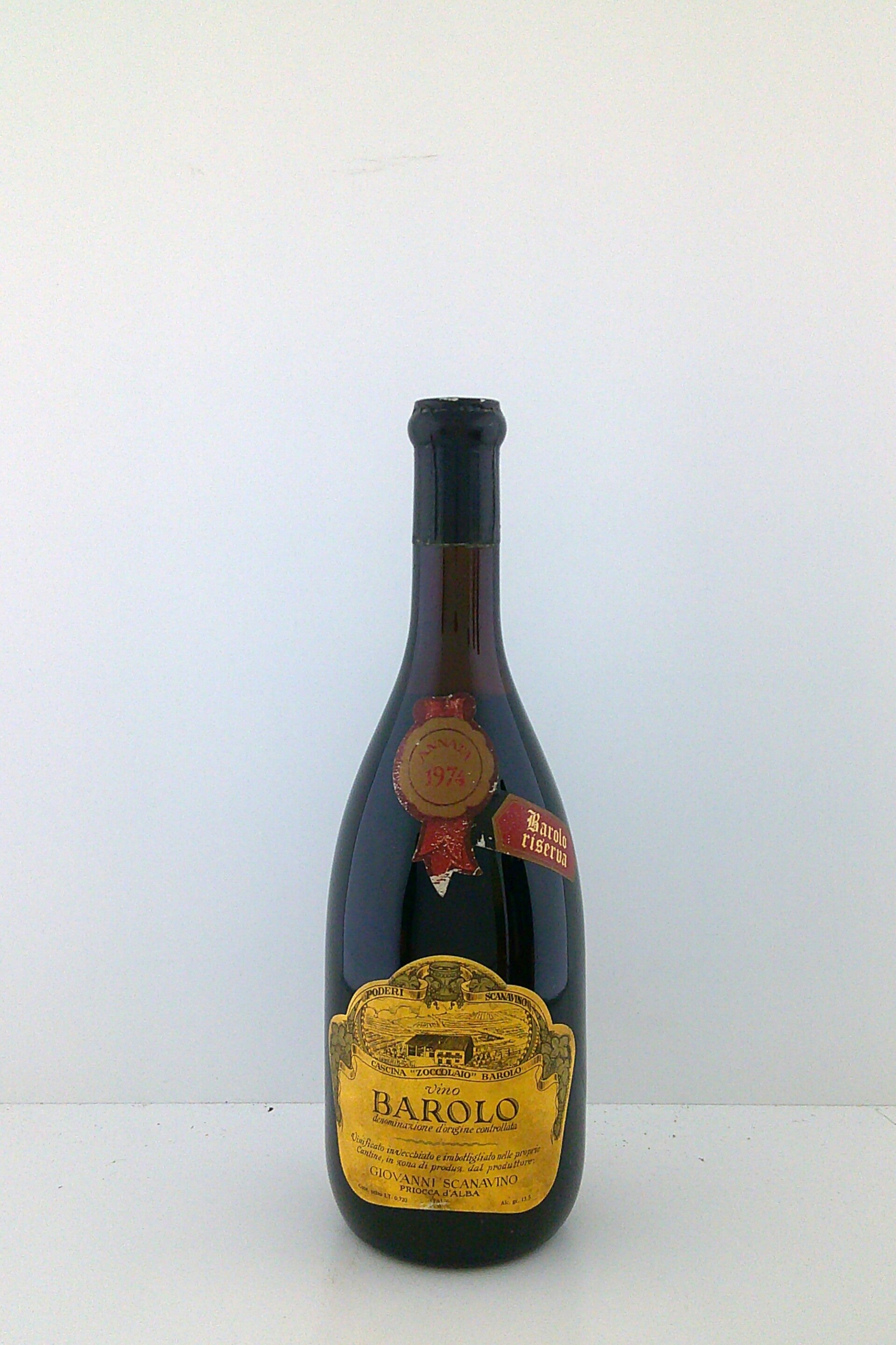 1974, Barolo Riserva, Giovanni Scanavino, Piemonte