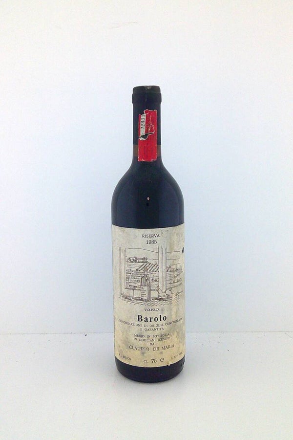 1985, Barolo Riserva, Claudio de Maria, Piemonte