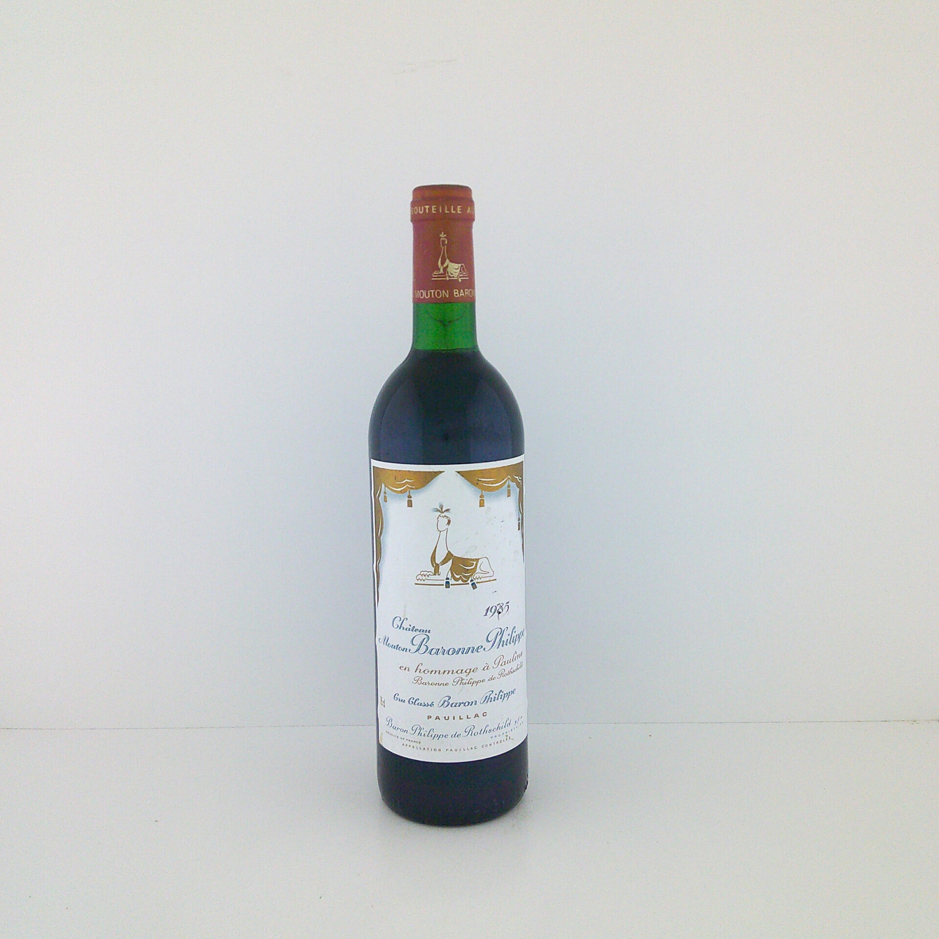 1985, Château Mouton Baronne Philippe, 5:e Grand Cru Classé, Pauillac