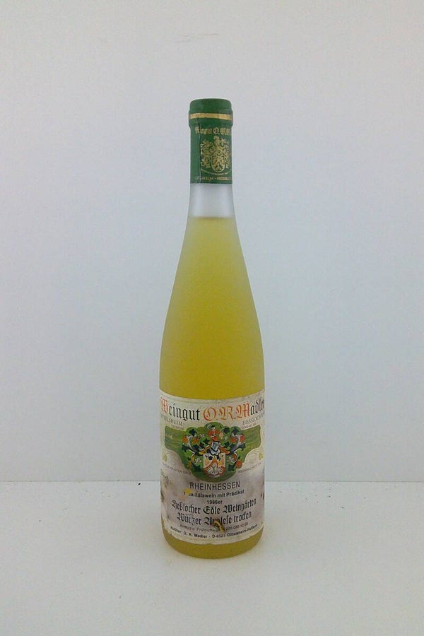 1986, Heßlocher Edle Würzer Auslese Trocken, Weingut Madler, Rheinhessen