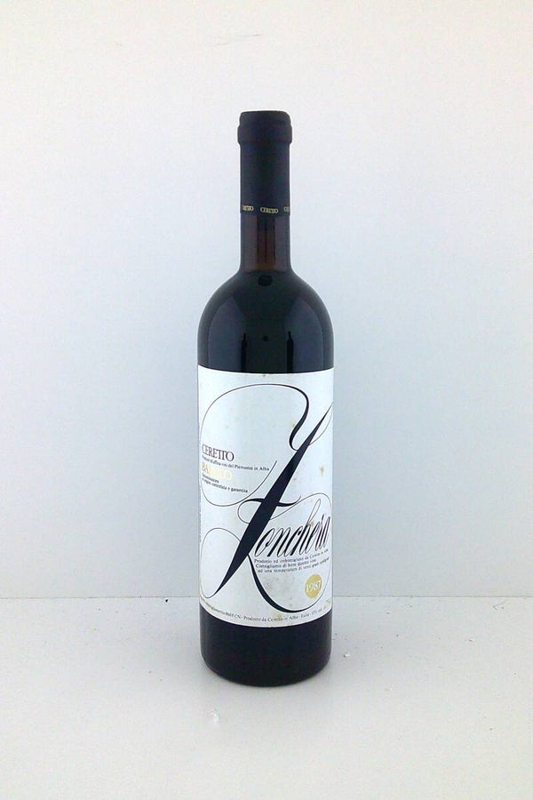 1987, Barolo "Zonchera", Ceretto, Piemonte